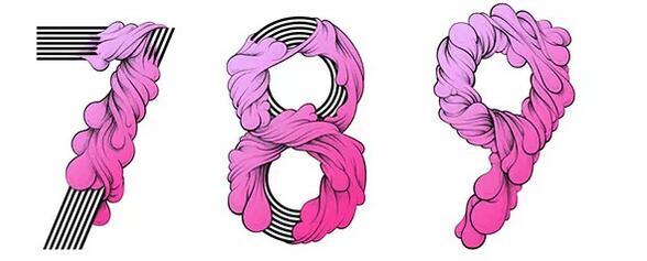 网站制作中数字的个性化表现