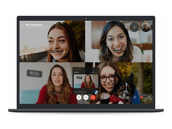 微软Skype现已支持背景模糊功能 
