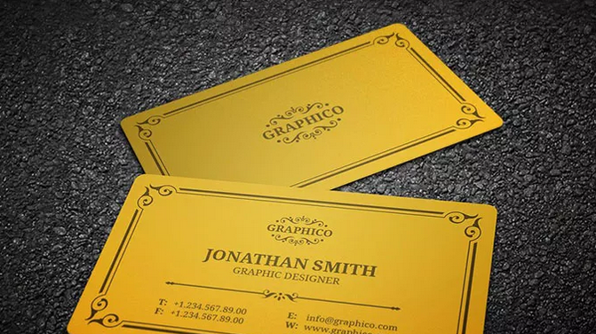 小小名片的设计要求