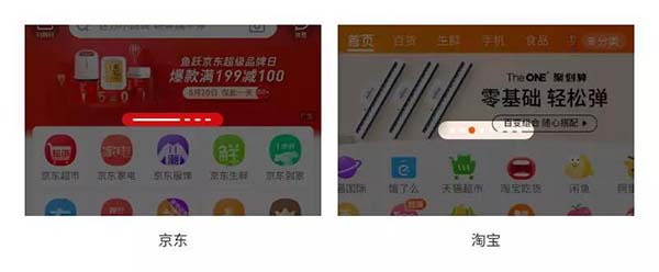 页面指示器设计